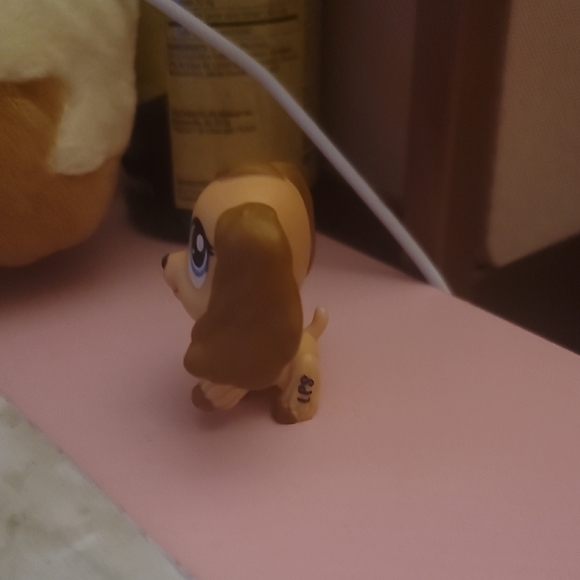 Littlest Pet Shop Brown and Tan Puppy Figure - Picture 2 of 6